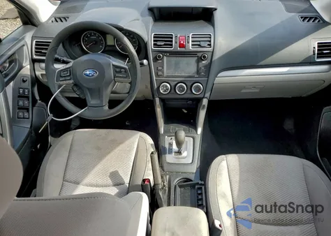 2016 Subaru Forester 2.5I from USA, damaged, VIN JF2SJABC7GH557195